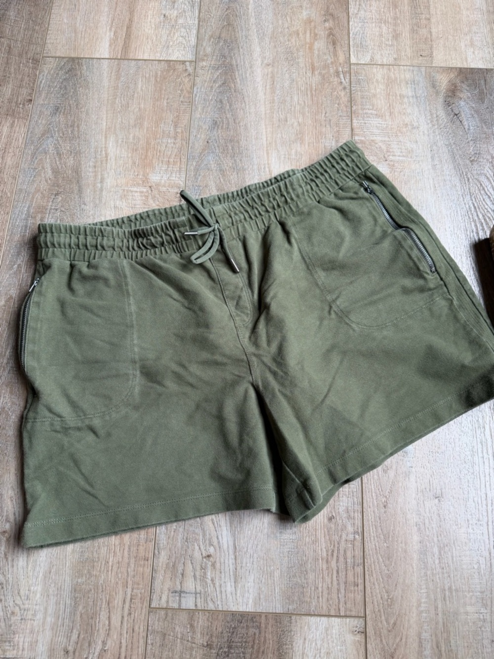 Athletic Works Olive Green Women's Athletic Shorts
